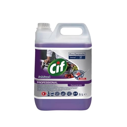 Kombinált tisztító- és fertőtlenítőszer, 5 l, CIF 