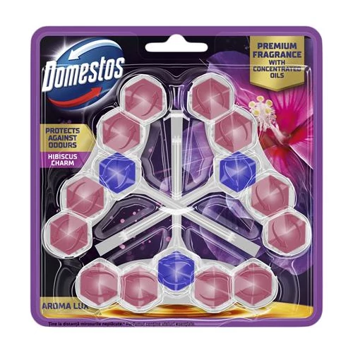 WC frissítő blokk, 3 db-os, DOMESTOS  