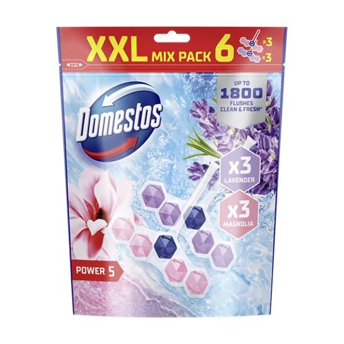 WC frissítő blokk, 6 db-os, DOMESTOS 