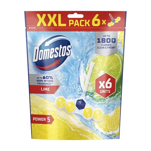 WC frissítő blokk, 6 db-os, DOMESTOS 