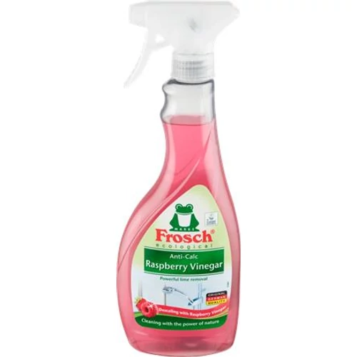 Vízkőoldó spray FROSCH málnaecettel 500 ml