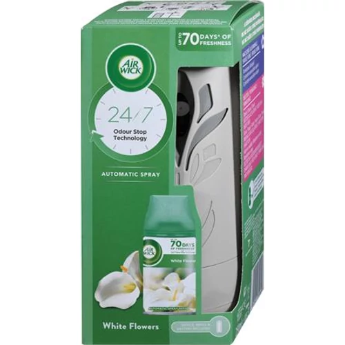 Légfrissítő készülék utántöltővel 250 ml AirWick Freshmatic Frézia&Jázmin