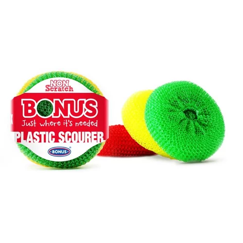 Műanyag dörzsi 3 db-os Bonus B095