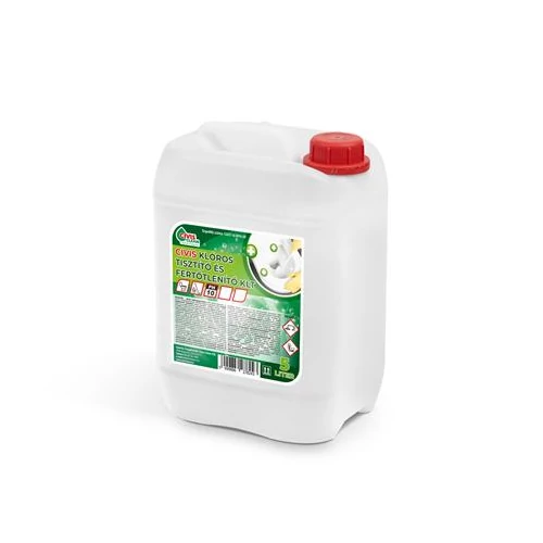 Általános tisztító- és fertőtlenítőszer, klórtartalmú, 5 l, CIVIS CLEAN