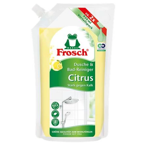 Fürdőszoba tisztítószer utántöltő FROSCH citrom 950ml