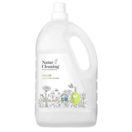 Mosógél, hipoallergén, színes ruhákhoz, 3 l, NATURCLEANING 