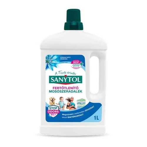 Fertőtlenítő mosószeradalék, 1 l, SANYTOL 