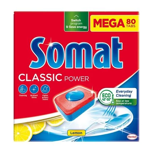 Mosogatógéptabletta, 80 db, SOMAT 