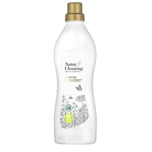 Öblítő koncentrátum,  illat- és allergénmentes, 1 l, NATURCLEANING 