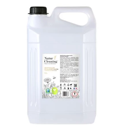 Vízkőoldó, illat- és allergénmentes, citromsavval, 5 l, NATURCLEANING 
