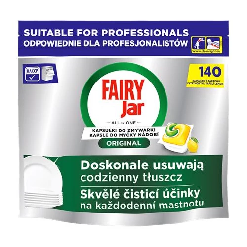 Mosogatógéptabletta, 140 db, JAR 