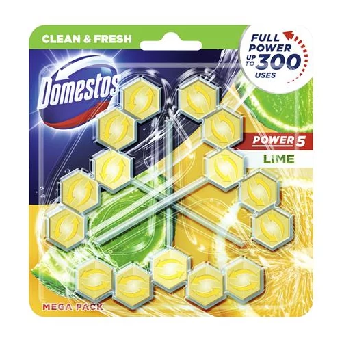 WC fertőtlenítő, 3 db-os, DOMESTOS 