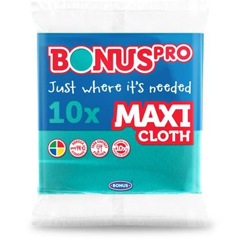Törlőkendő, univerzális, 10 db, BONUS 