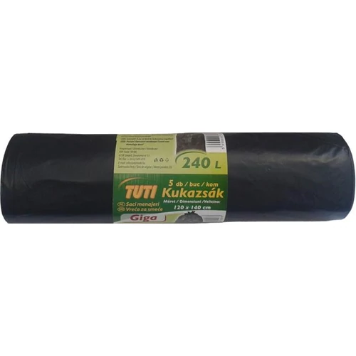 Nagykukazsák, 240 l, 5 db, 