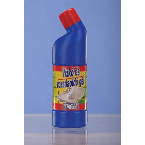 Vízkőoldó és rozsdamaró gél, 750 ml, 