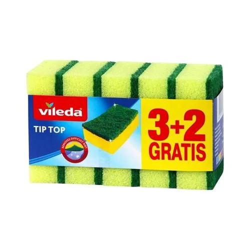 Mosogatószivacs, 3+2 db, VILEDA 