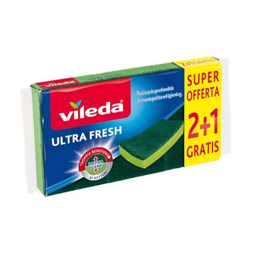 Vileda Ultra Fresh súrolószivacs 3db-os