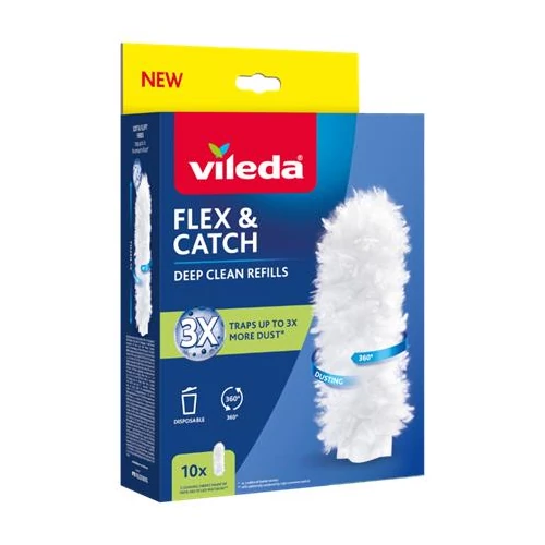 Portörlő utántöltő, 10 db, VILEDA 