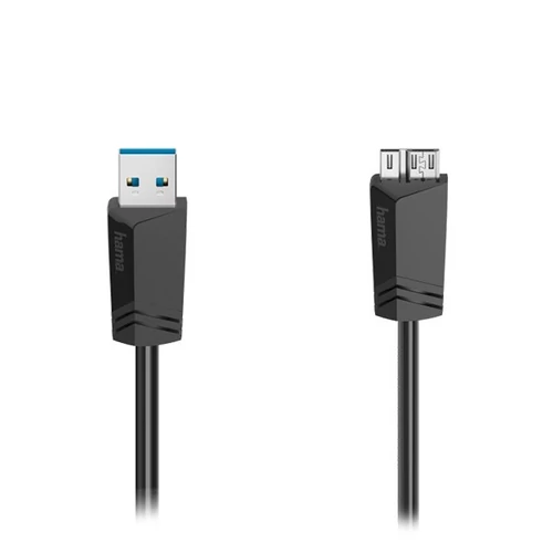 HAMA 200626 FIC USB 3.0 A-microB 0,75m kábel