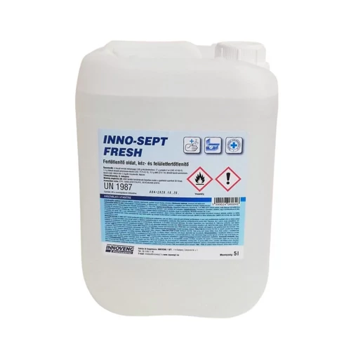 Kéz- és felületfertőtlenítő oldat 5000 ml., Inno-Sept Fresh