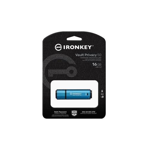 Kingston 16GB USB3.2 IronKey Vault Privacy 50 (IKVP50/16GB) pendrive