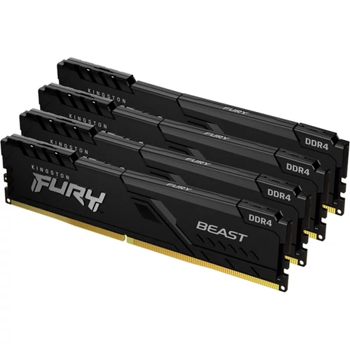 Kingston 32GB/3200MHz DDR-4 (Kit of 4) FURY Beast Black (KF432C16BBK4/32) memória