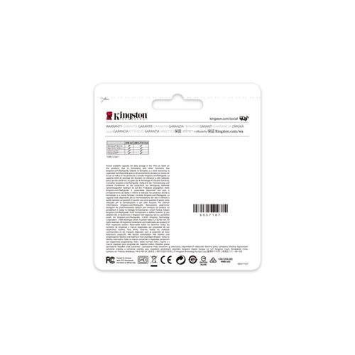 Kingston Kyson 256GB USB 3.2 Ezüst (DTKN/256GB) pendrive