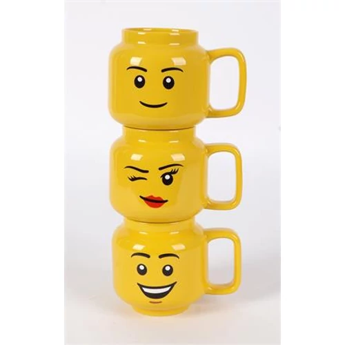Bögre, kerámia, 530 ml, LEGO, Winky