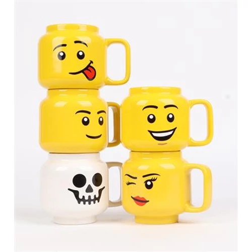 Bögre, kerámia, 530 ml, LEGO, Winky