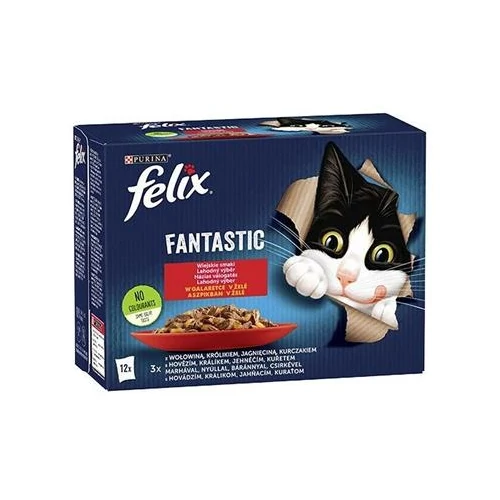 Macskaeledel, 12x85 g, FELIX 