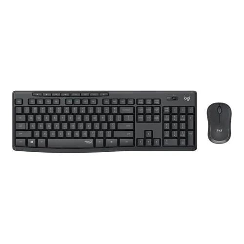 Logitech MK295 Silent HUN grafitszürke vezeték nélküli billentyűzet + egér