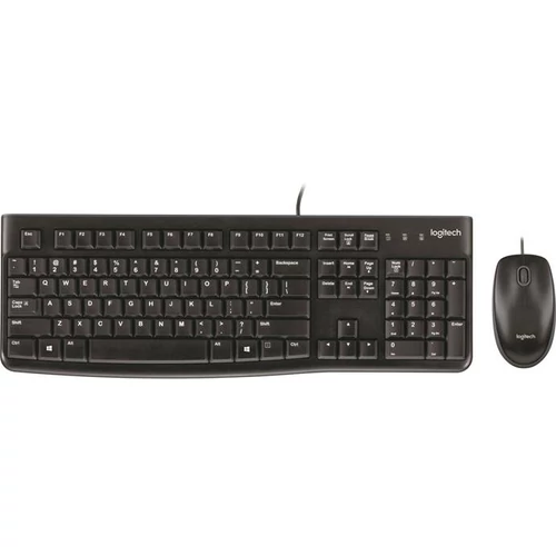 Logitech MK120 HUN fekete USB billentyűzet + egér
