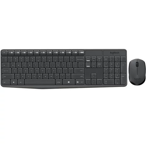 Logitech MK235 HUN fekete vezeték nélküli billentyűzet + egér