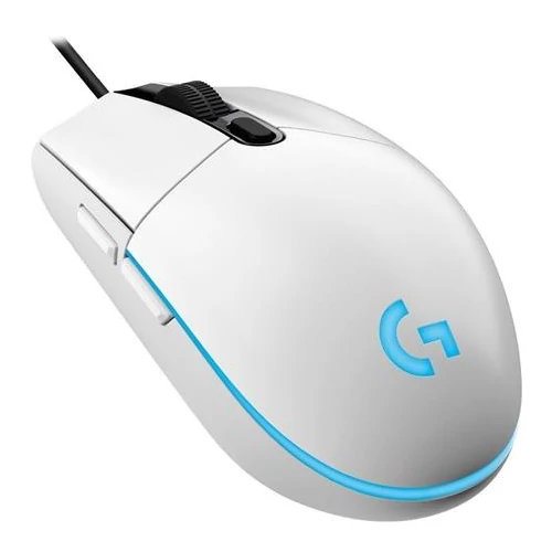 Logitech G102 Lightsync fehér gamer egér