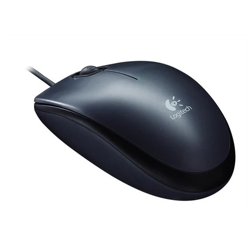 Logitech M100 USB fekete egér