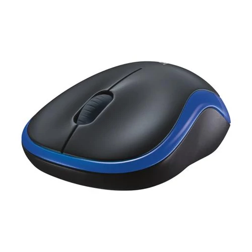 Logitech M185 vezeték nélküli kék notebook egér
