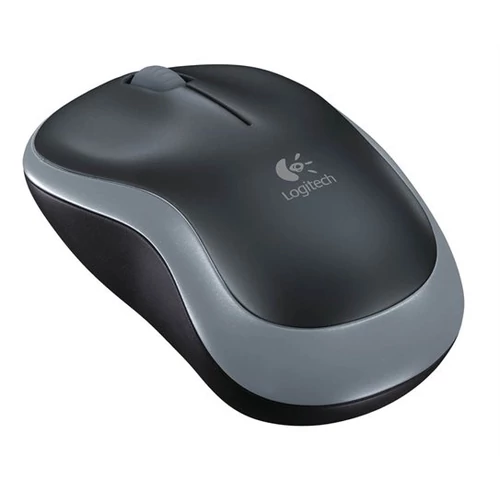 Logitech M185 vezeték nélküli szürke notebook egér