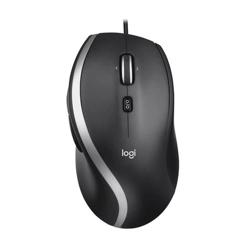 Logitech Egér - M500S ( Vezetékes, Optikai, Fekete, USB, 4000dpi)