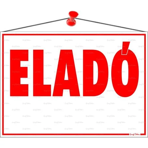 Információs tábla, 35x25 cm, 