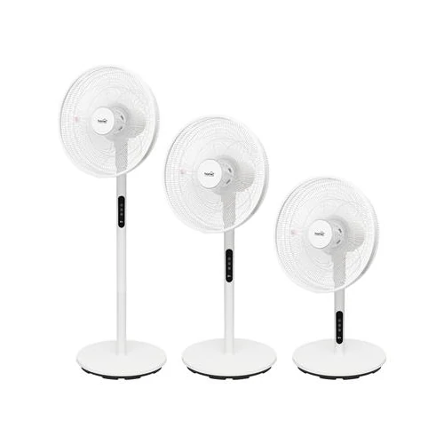 Álló ventilátor, távirányítóval, állítható magasság, 40 cm, 60 W, HOME