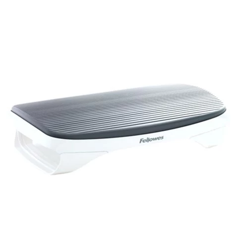 Lábtámasz, FELLOWES "I-Spire Series™", fehér-grafitszürke