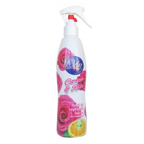 Légfrissítő és textil illatosító aerosol 300 ml., Ody Citrus&Rose