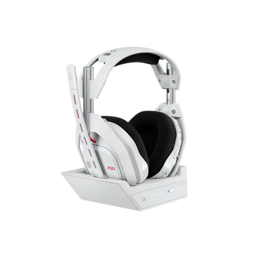Logitech A50 Gen 5 vezeték nélküli fehér headset + bázisállomás fehér