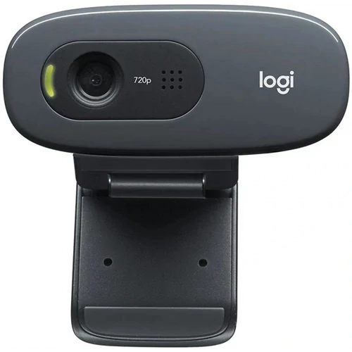 Logitech C270 720p fekete mikrofonos webkamera