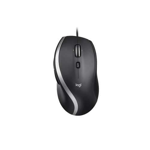 Logitech Egér - M500S ( Vezetékes, Optikai, Fekete, USB, 4000dpi)