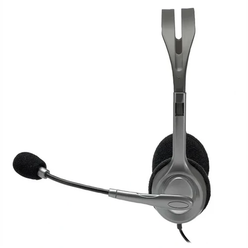 Fejhallgató, mikrofonnal, LOGITECH 