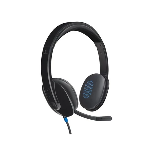 Fejhallgató, mikrofonnal, USB csatlakozás, LOGITECH "H540"