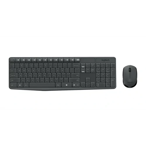 Logitech MK235 HUN fekete vezeték nélküli billentyűzet + egér