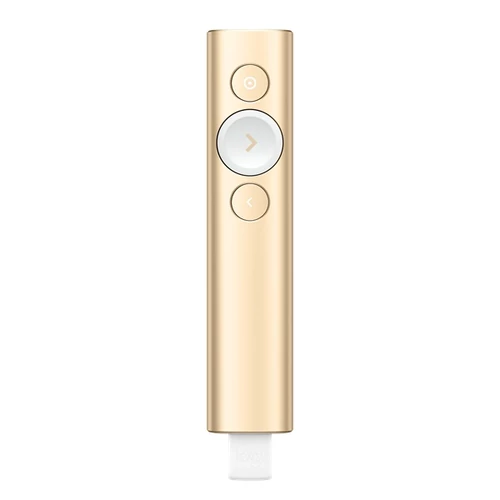 Logitech Spotlight Presentation Remote Digital Laser Gold