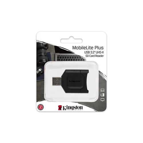 Kártyaolvasó, SD kártyához, USB 3.2 Gen 1, KINGSTON 